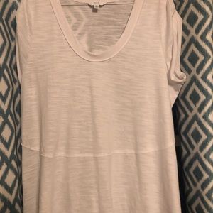 White Tru Time - large dress top